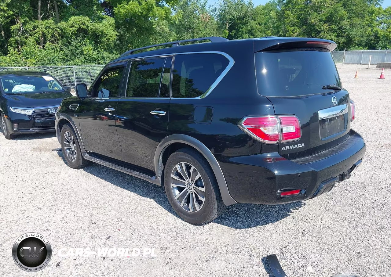2019 Nissan Armada Sl VIN:JN8AY2NC4K9586782 - 3