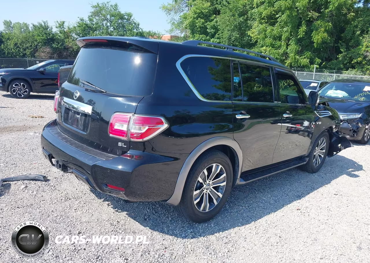 2019 Nissan Armada Sl VIN:JN8AY2NC4K9586782 - 4