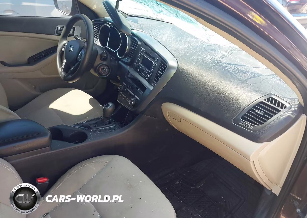 2013 Kia Optima Lx VIN:5XXGM4A79DG185207 - 5