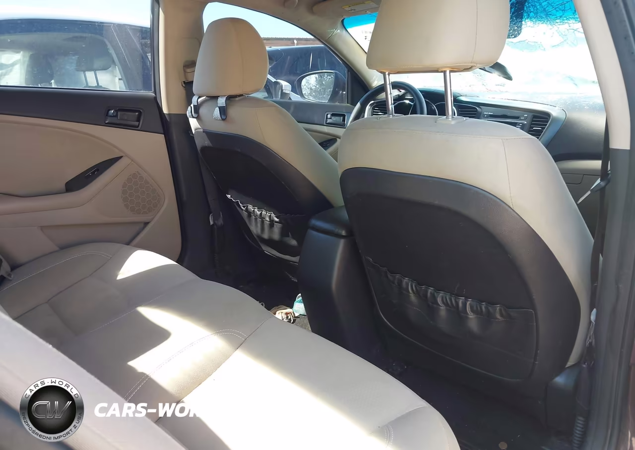 2013 Kia Optima Lx VIN:5XXGM4A79DG185207 - 8