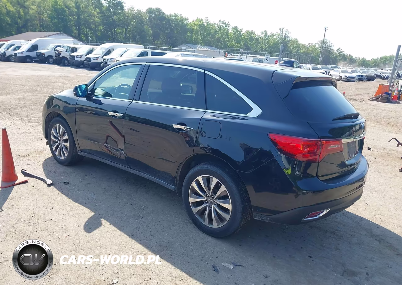 2014 Acura Mdx Technology Package VIN:5FRYD4H44EB010673 - 3