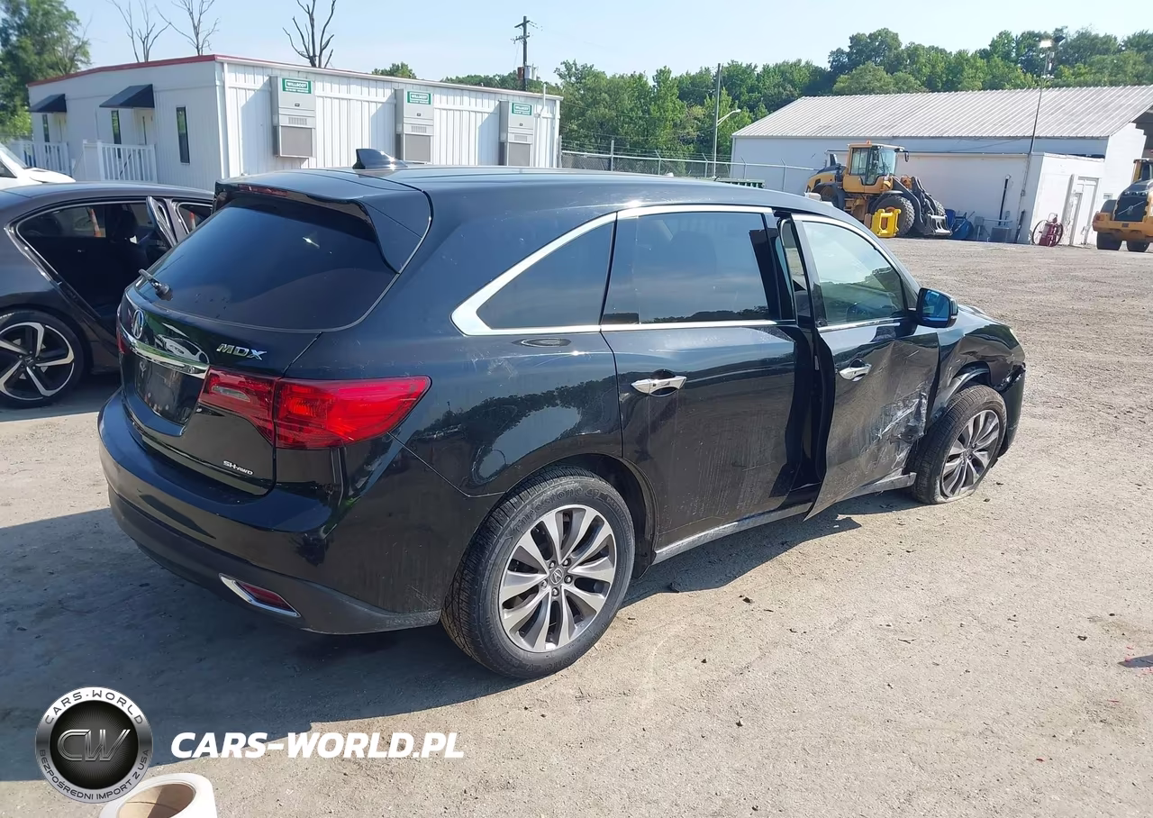 2014 Acura Mdx Technology Package VIN:5FRYD4H44EB010673 - 4