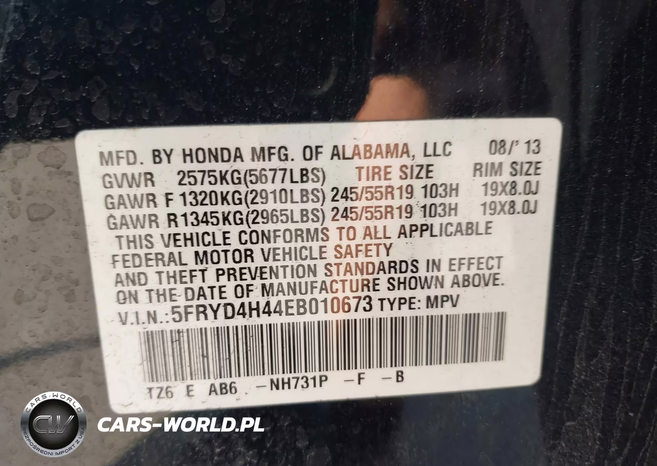 2014 Acura Mdx Technology Package VIN:5FRYD4H44EB010673 - 9