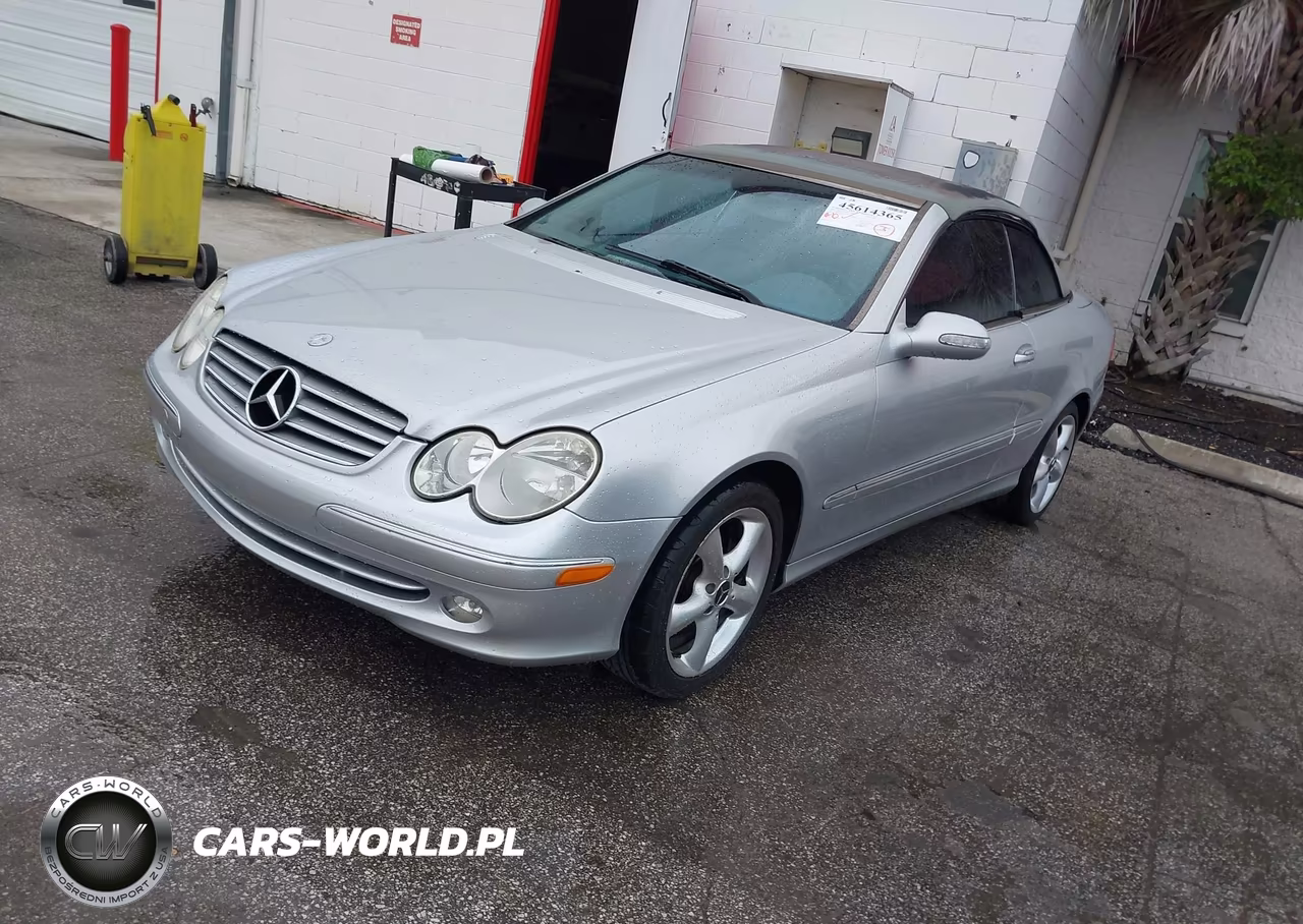 2005 Mercedes-Benz Clk 320 VIN:WDBTK65J25F136743 - 2