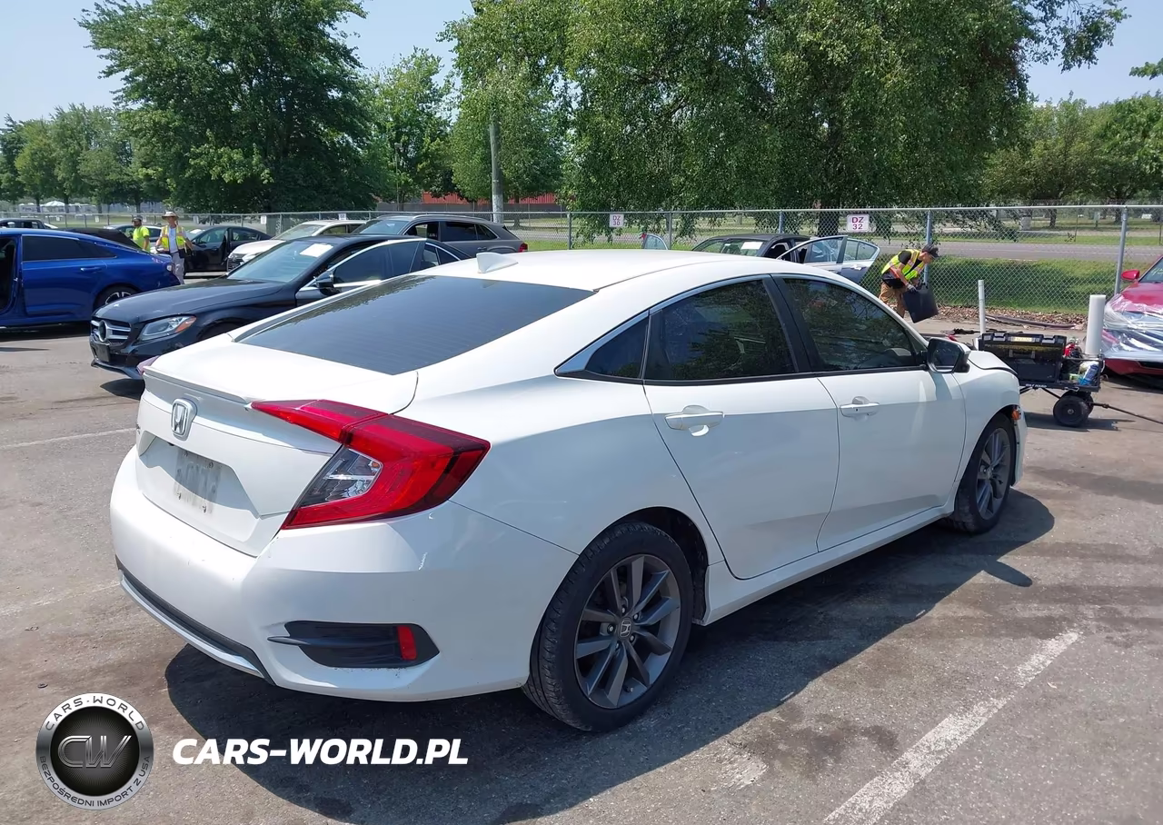 2019 Honda Civic Ex VIN:19XFC1F39KE215038 - 4