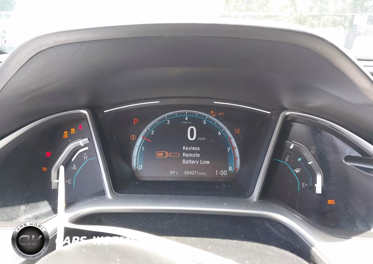2019 Honda Civic Ex VIN:19XFC1F39KE215038 - 7