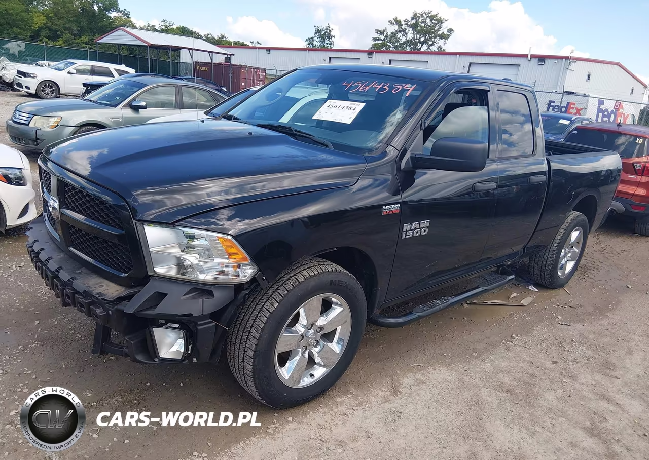 2018 Ram 1500 Express 4X4 6'4 Box VIN:1C6RR7FT9JS308336 - 2