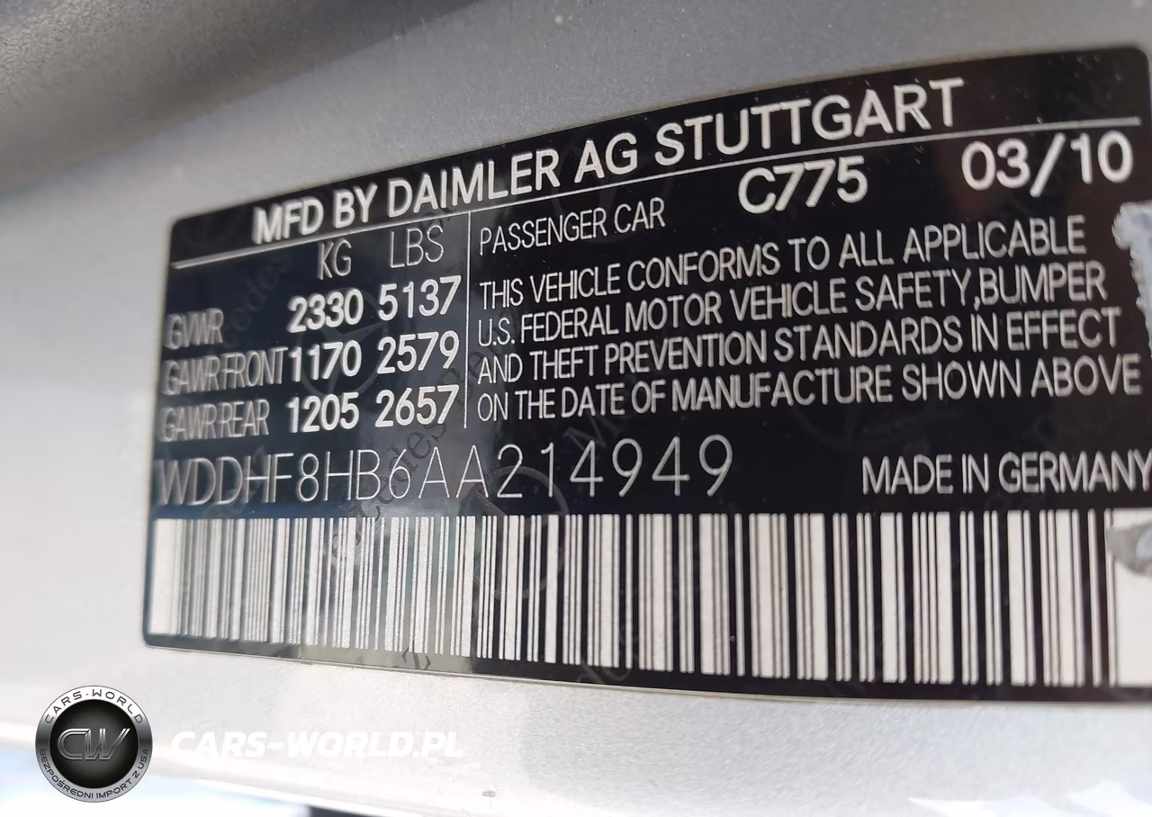 2010 Mercedes-Benz E 350 4Matic VIN:WDDHF8HB6AA214949 - 9