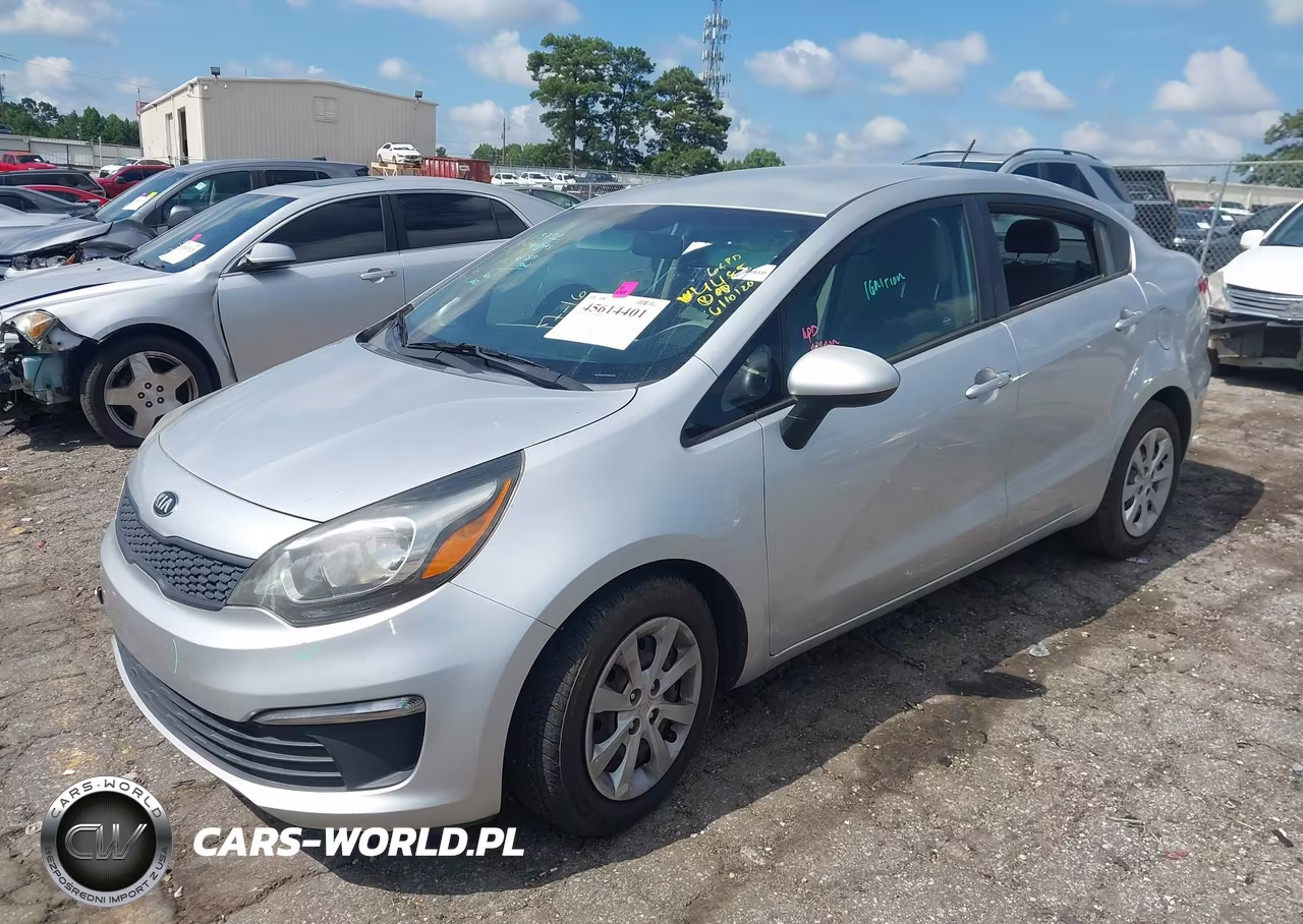 2016 Kia Rio Lx VIN:KNADM4A39G6554485 - 2