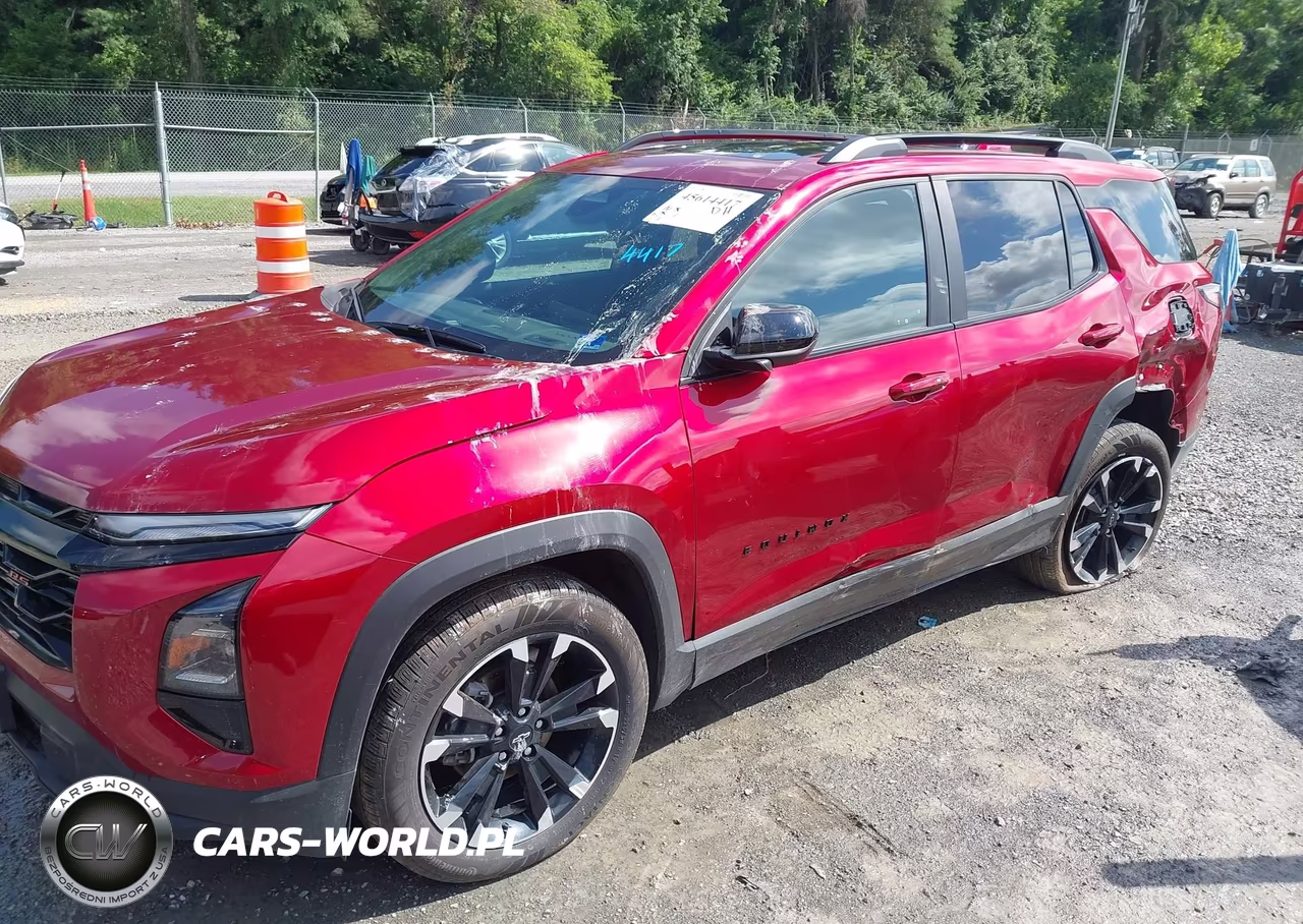 2025 Chevrolet Equinox Awd Rs VIN:3GNAXTEG9SL234559 - 2