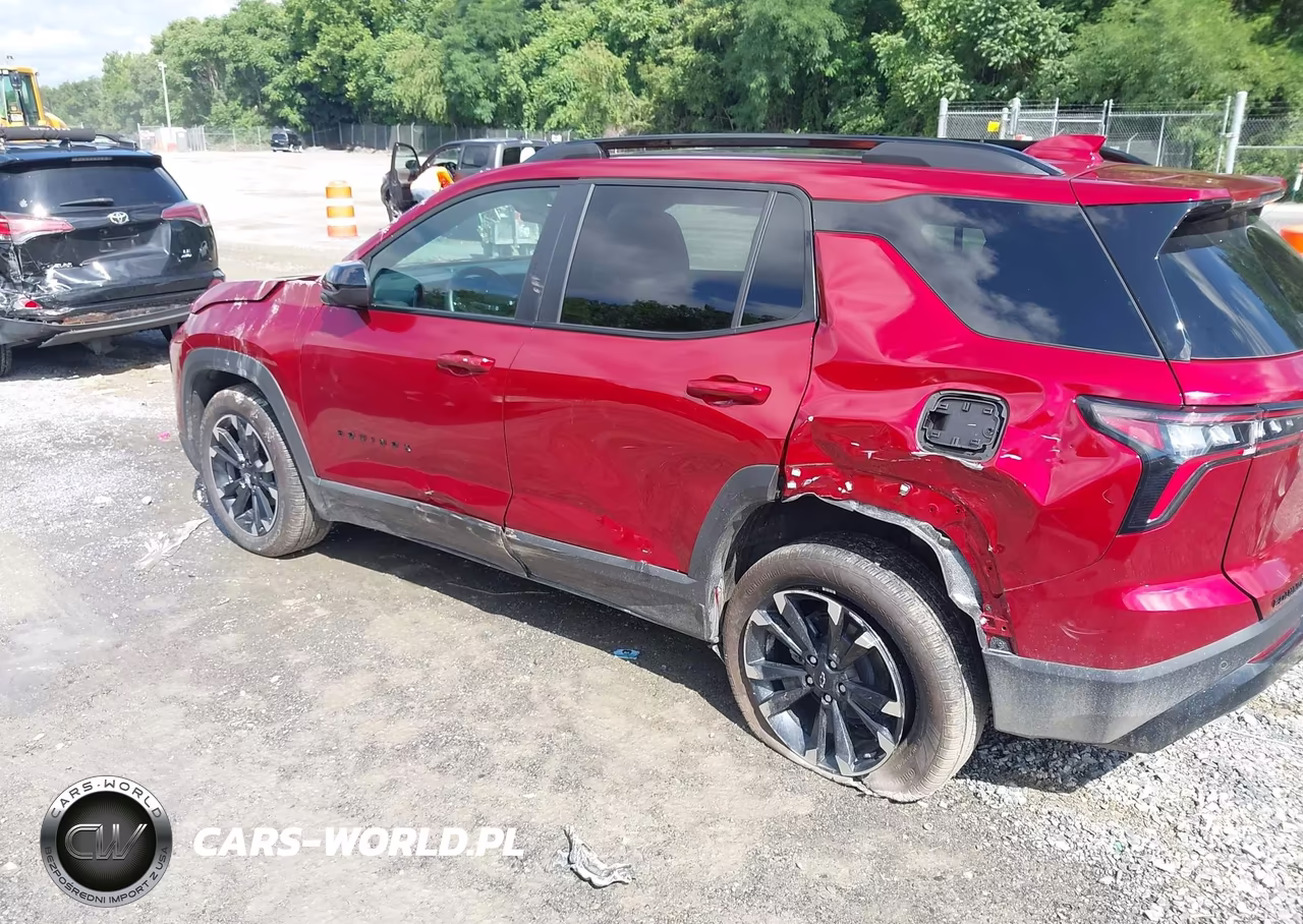 2025 Chevrolet Equinox Awd Rs VIN:3GNAXTEG9SL234559 - 3