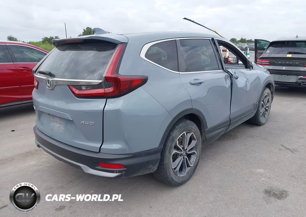 2021 Honda Cr-V Awd Ex VIN:2HKRW2H55MH670959 - 4