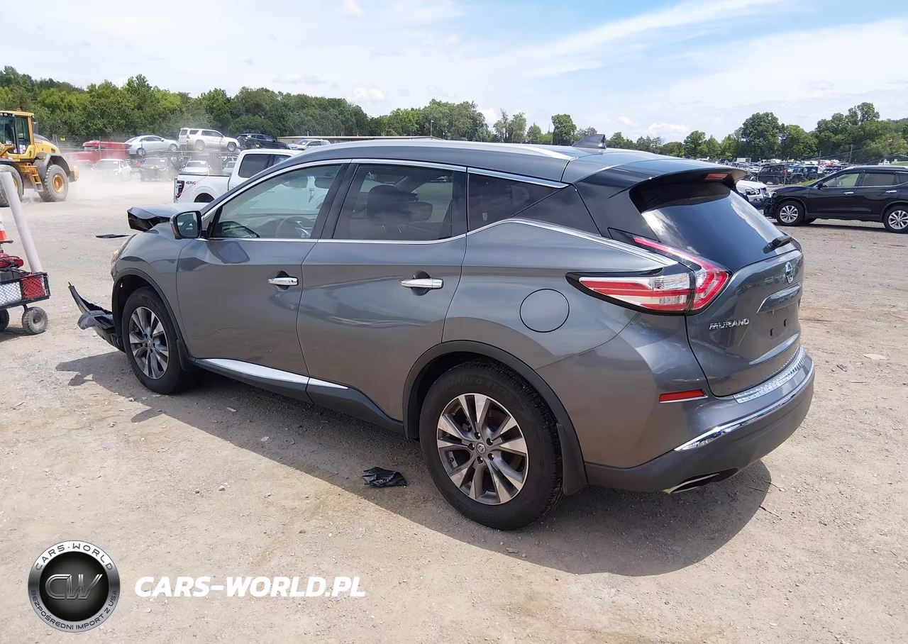 2017 Nissan Murano Sl VIN:5N1AZ2MHXHN155767 - 3