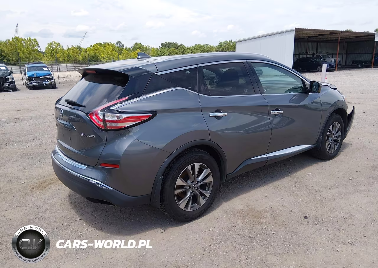 2017 Nissan Murano Sl VIN:5N1AZ2MHXHN155767 - 4