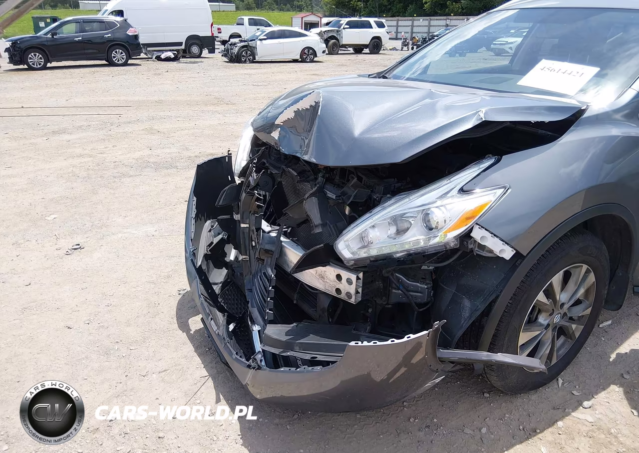 2017 Nissan Murano Sl VIN:5N1AZ2MHXHN155767 - 6