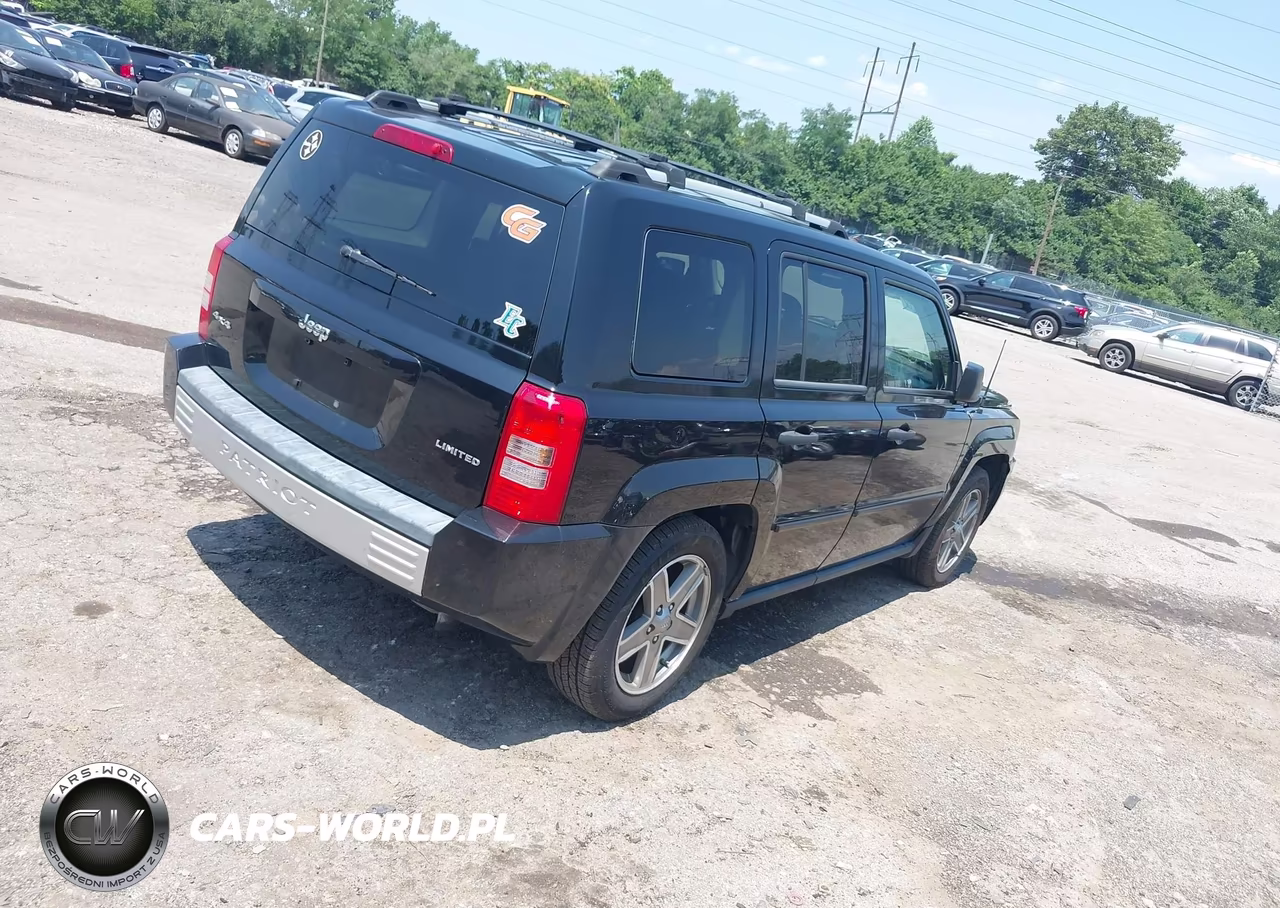 2007 Jeep Patriot Limited VIN:1J8FF48W97D365104 - 4