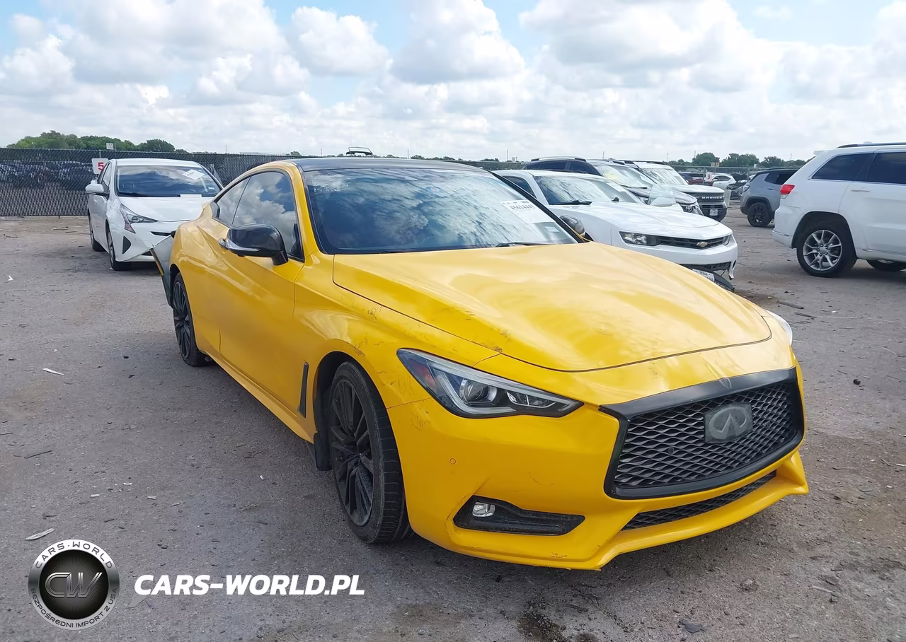 2017 Infiniti Q60 3.0T Red Sport 400