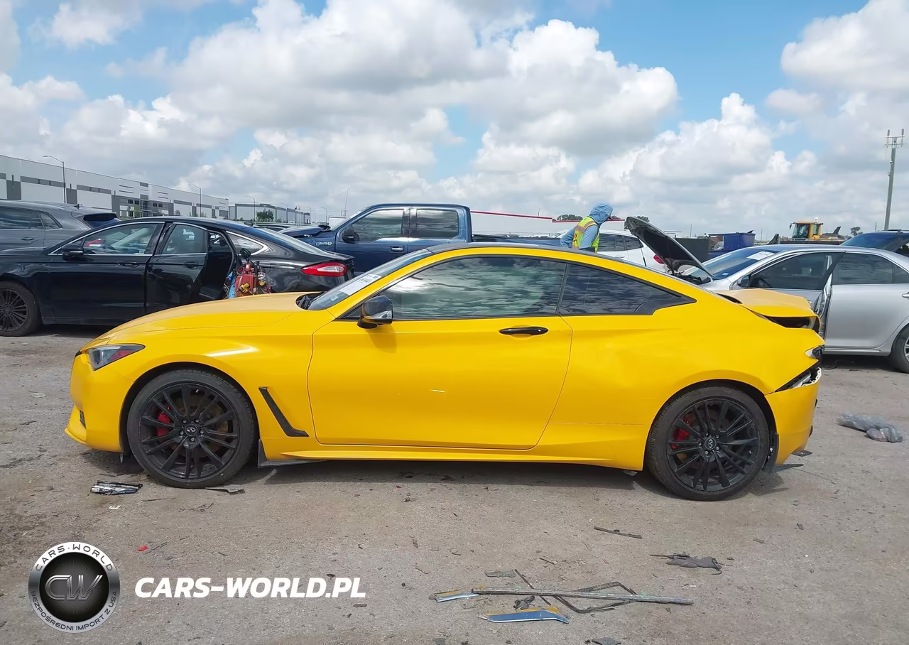 2017 Infiniti Q60 3.0T Red Sport 400 VIN:JN1FV7EL5HM701955 - 14
