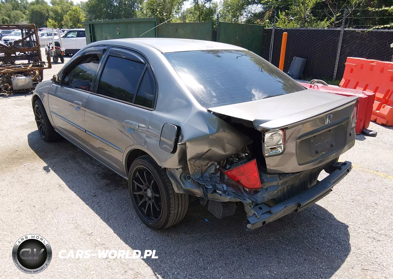 2004 Honda Civic Hybrid VIN:JHMES96674S002630 - 3