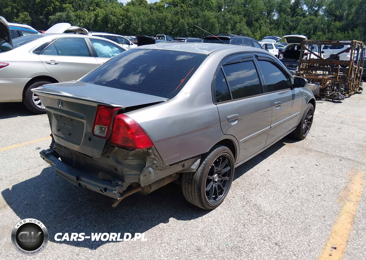 2004 Honda Civic Hybrid VIN:JHMES96674S002630 - 4