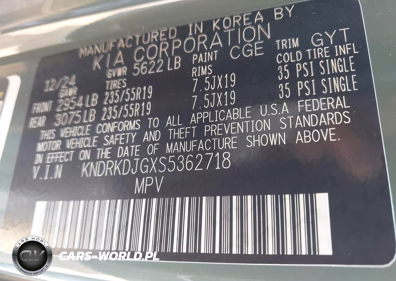 2025 Kia Sorento Hybrid Sx Prestige VIN:KNDRKDJGXS5362718 - 9