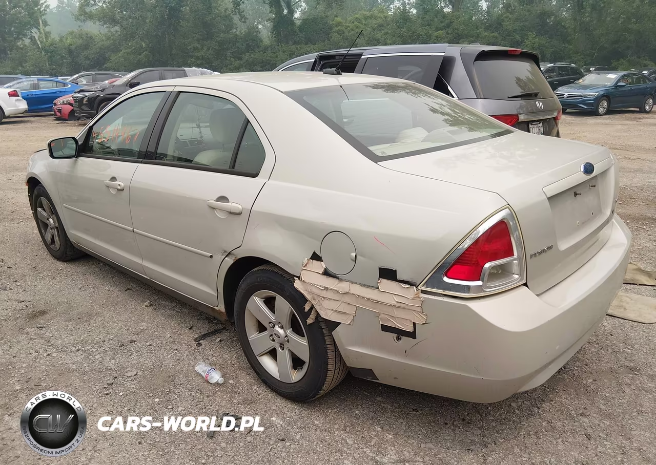 2008 Ford Fusion Se VIN:3FAHP07Z58R221811 - 3