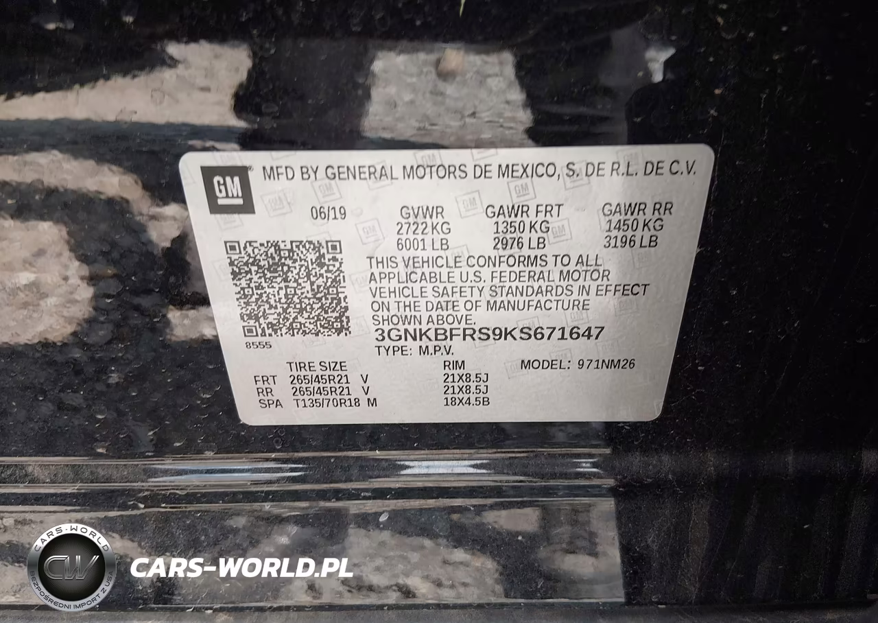 2019 Chevrolet Blazer Premier VIN:3GNKBFRS9KS671647 - 9