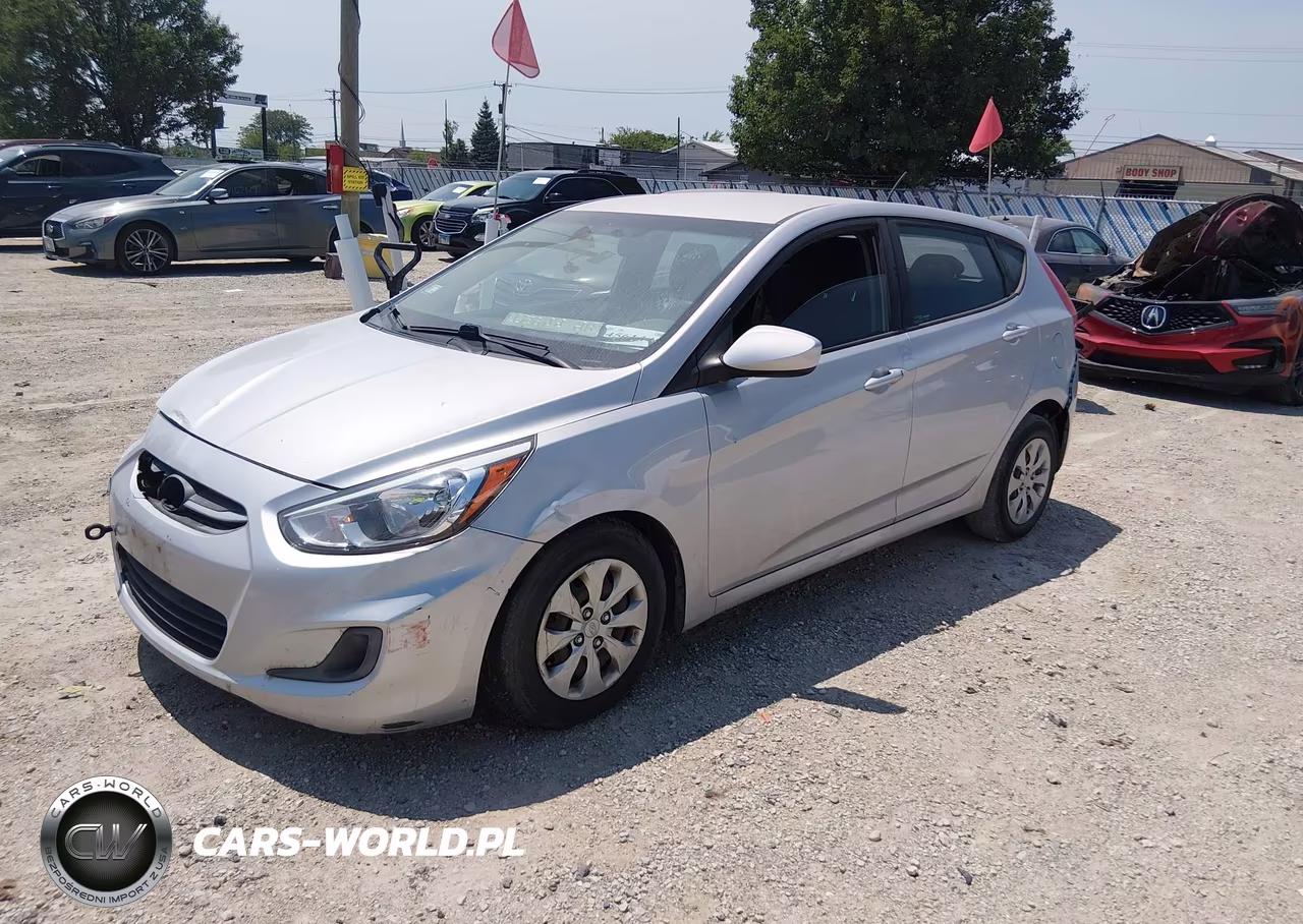 2017 Hyundai Accent Se VIN:KMHCT5AE1HU319404 - 2