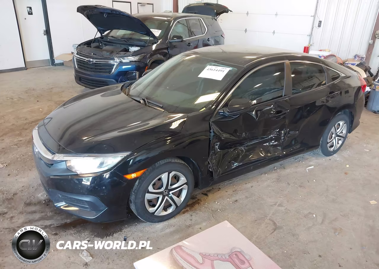 2017 Honda Civic Lx VIN:19XFC2F59HE039558 - 2