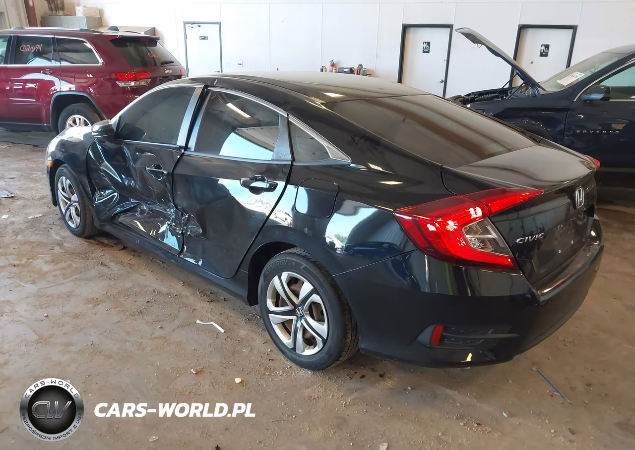 2017 Honda Civic Lx VIN:19XFC2F59HE039558 - 3