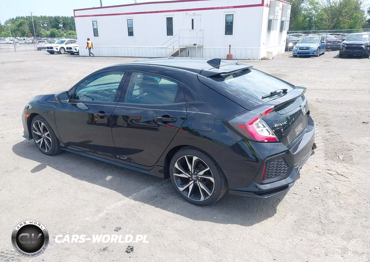 2018 Honda Civic Sport VIN:SHHFK7H45JU417197 - 3