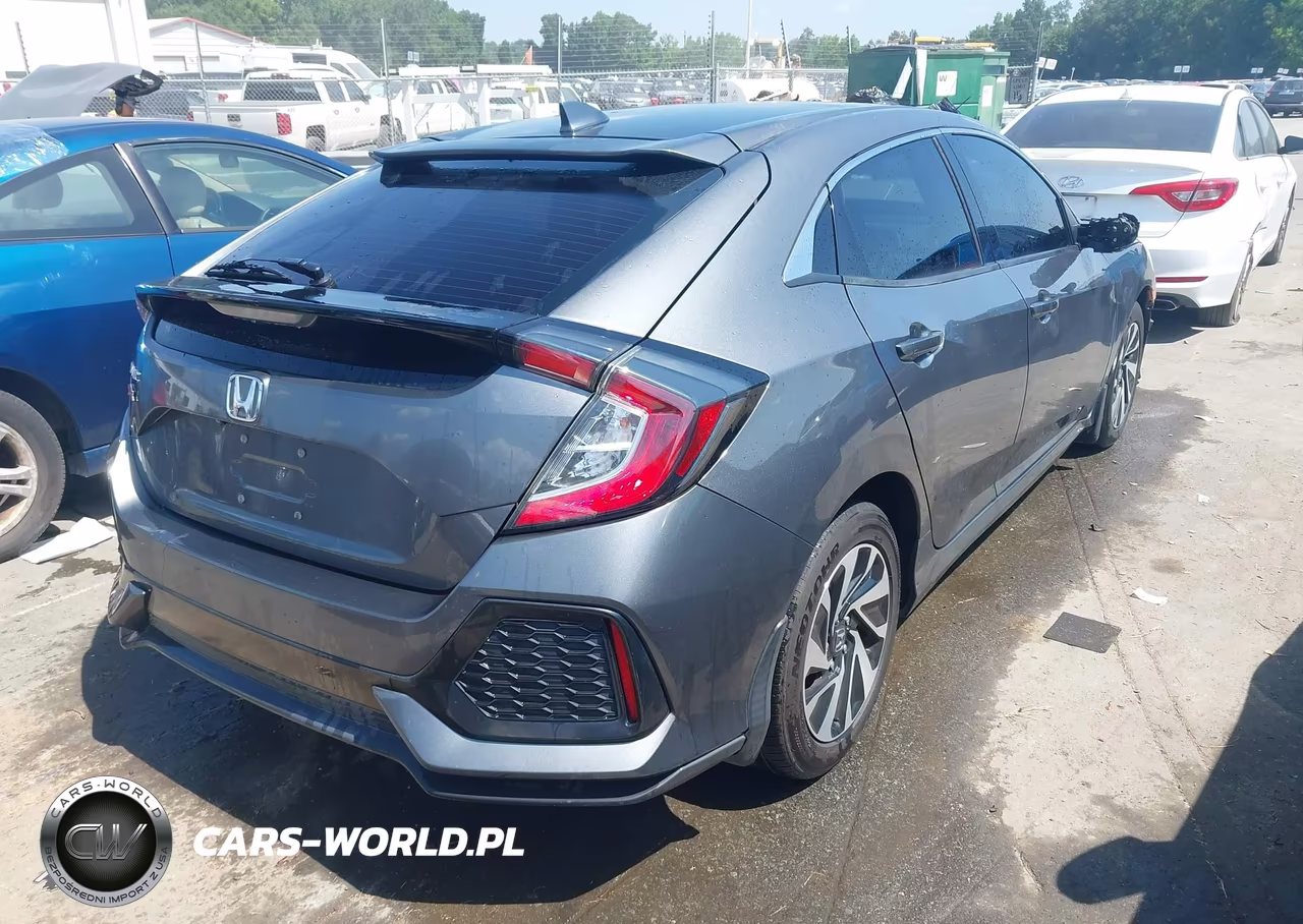 2017 Honda Civic Lx VIN:SHHFK7H24HU206825 - 4