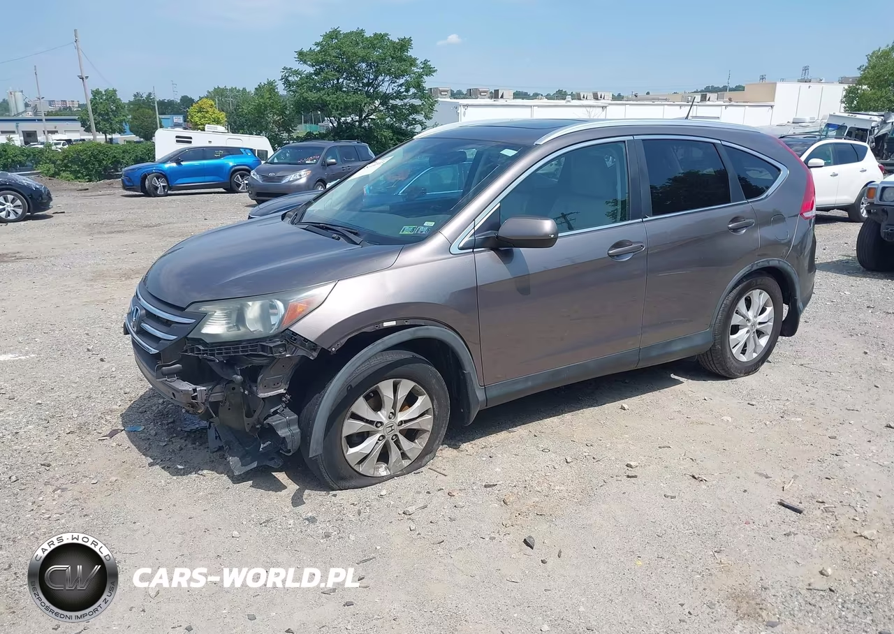 2014 Honda Cr-V Ex-L VIN:5J6RM4H78EL017567 - 2