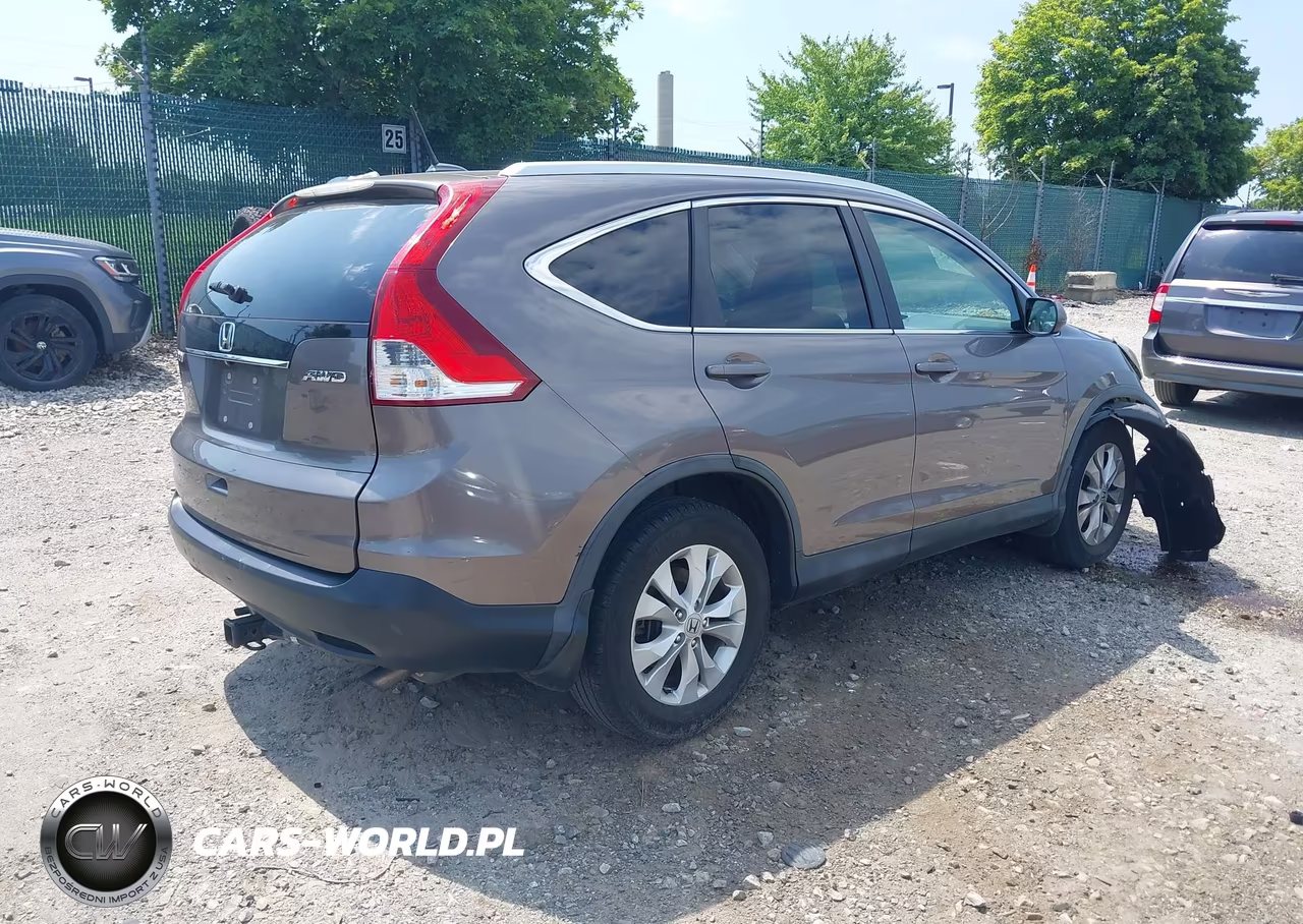 2014 Honda Cr-V Ex-L VIN:5J6RM4H78EL017567 - 4