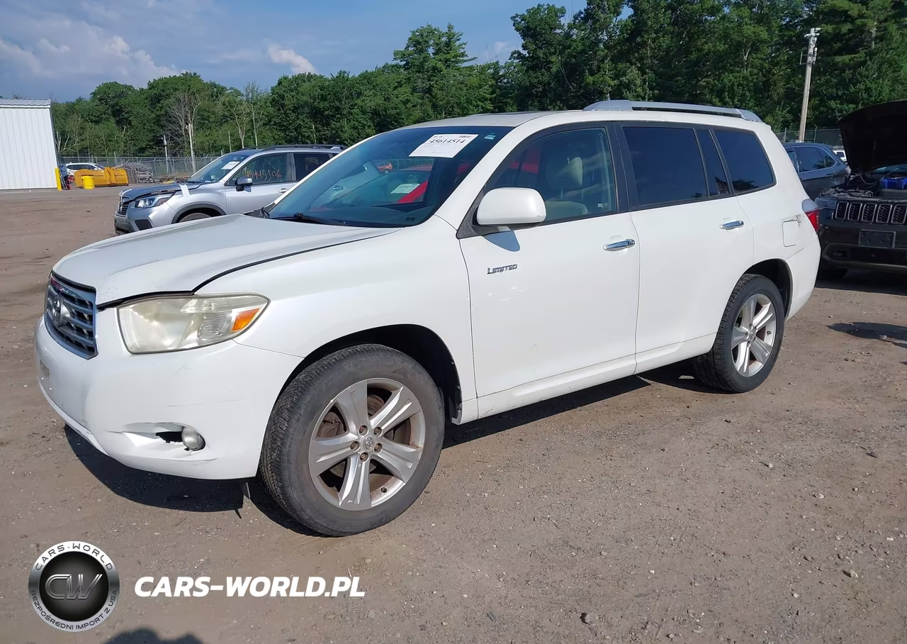 2008 Toyota Highlander Limited VIN:JTEES42A082091246 - 2