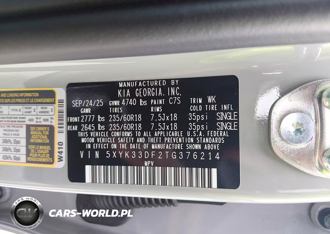 2026 Kia Sportage Ex VIN:5XYK33DF2TG376214 - 9