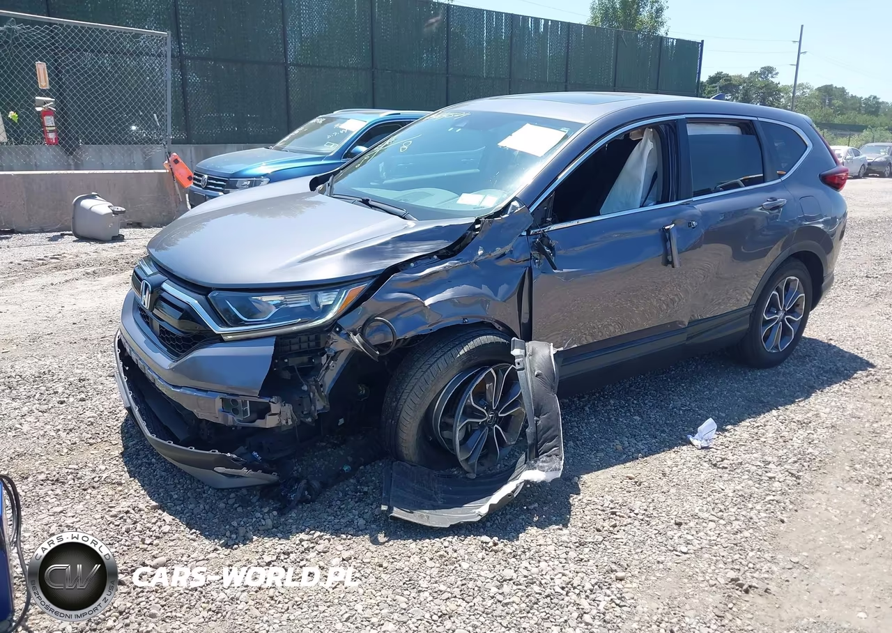 2022 Honda Cr-V Awd Ex VIN:5J6RW2H59NA007381 - 2