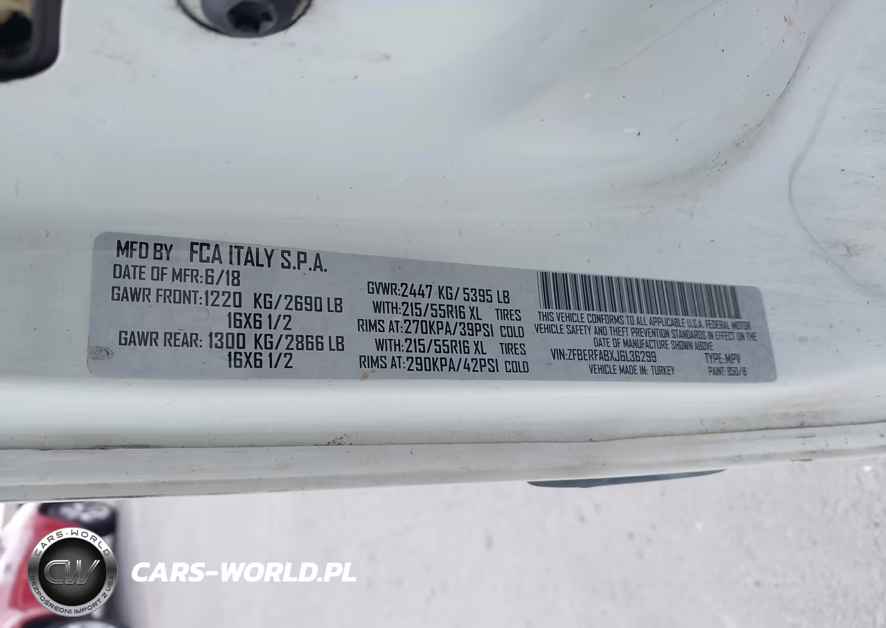 2018 Ram Promaster City Tradesman VIN:ZFBERFABXJ6L36299 - 9