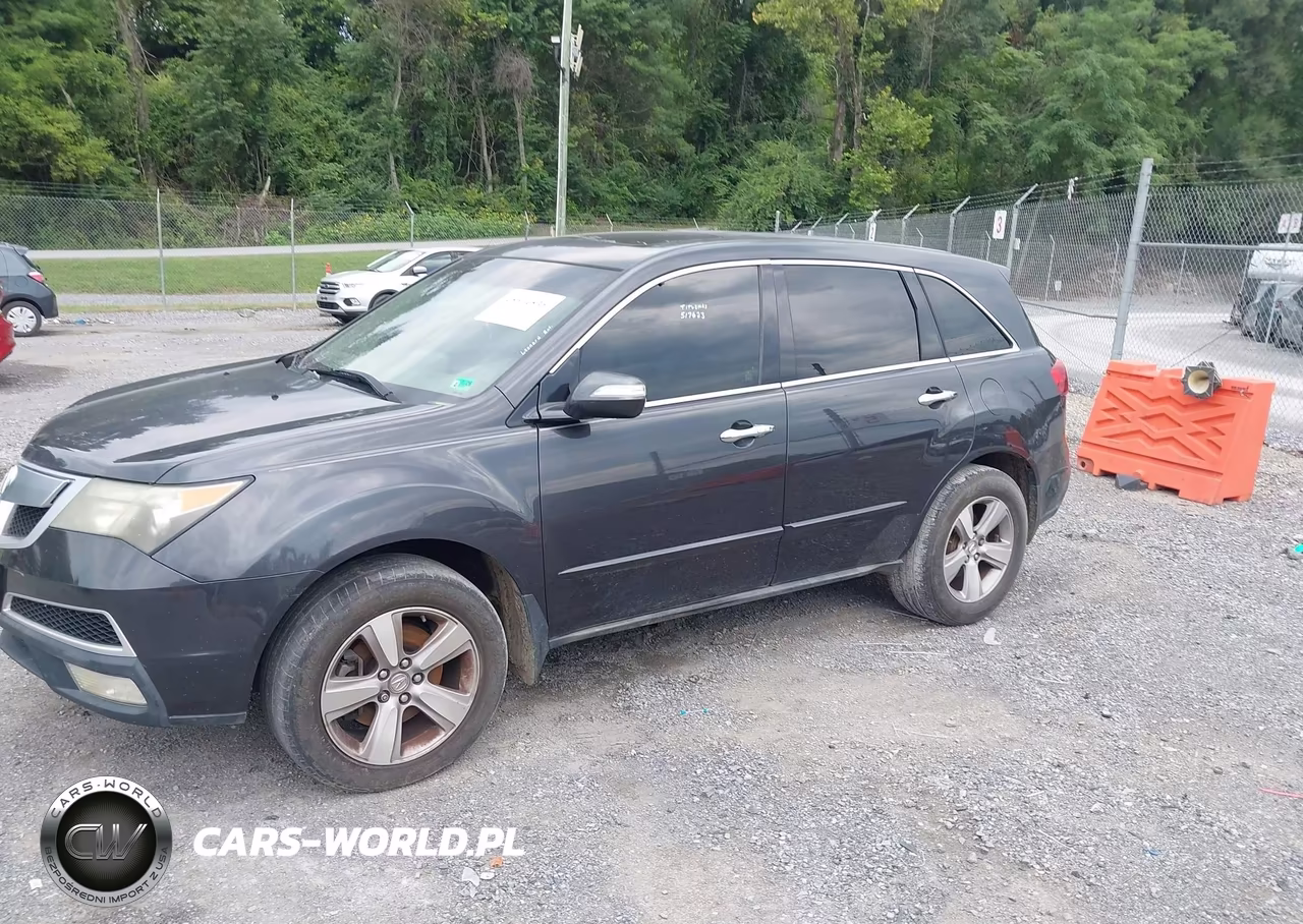 2013 Acura Mdx Technology Package VIN:2HNYD2H34DH517623 - 2