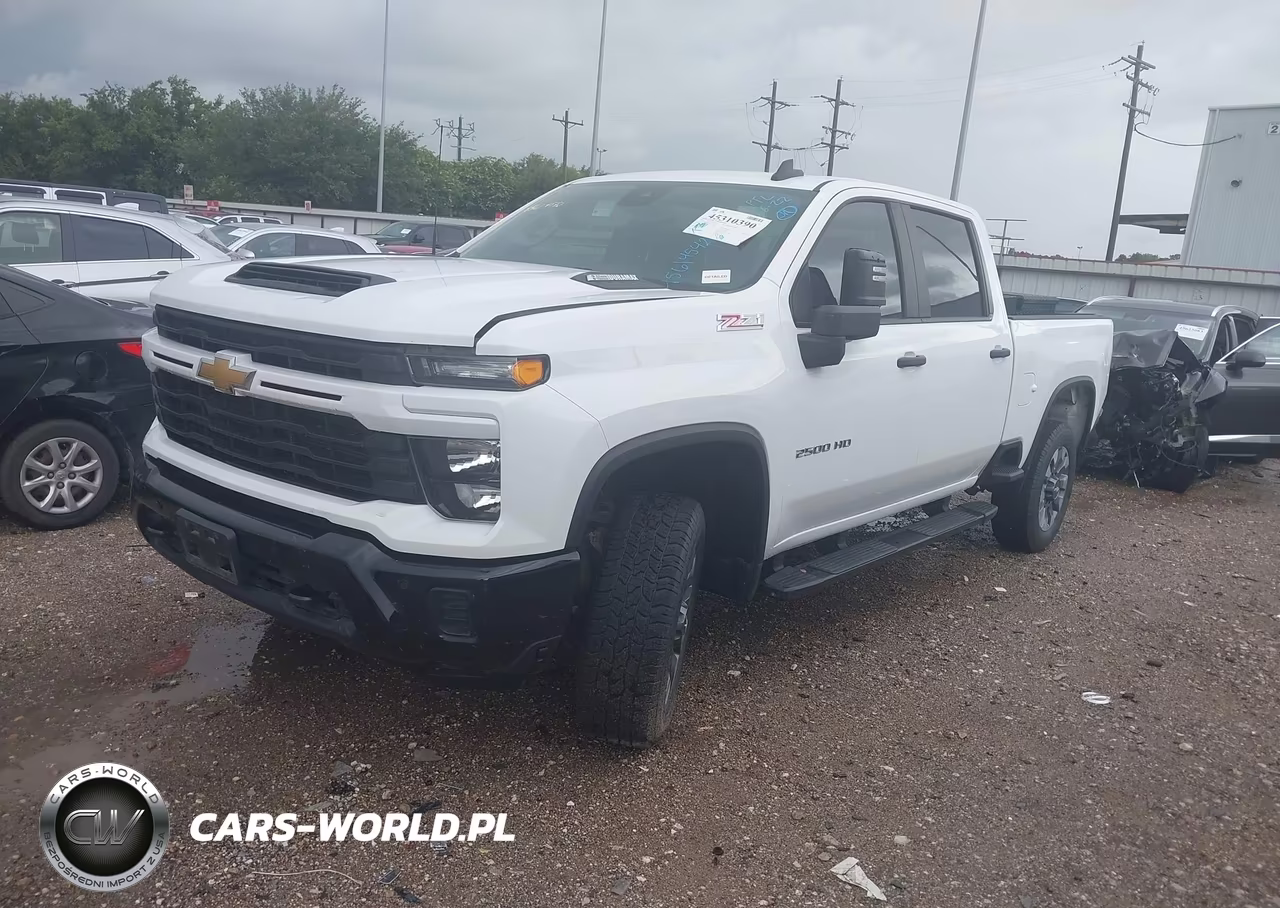 2025 Chevrolet Silverado 2500Hd 4Wd Standard Bed Custom VIN:2GC4KMEY7S1102405 - 2