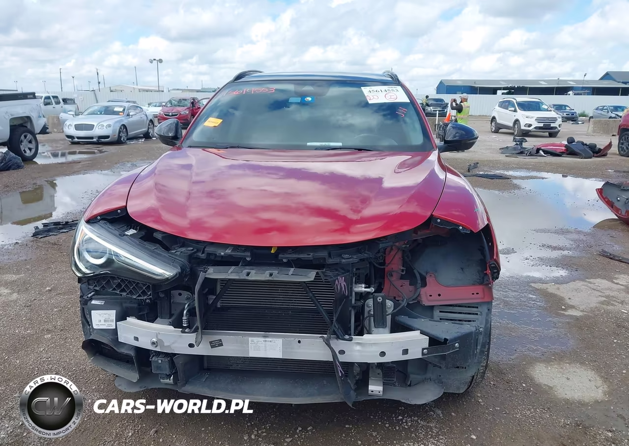 2021 Alfa Romeo Stelvio Ti Awd VIN:ZASPAKBN6M7D00579 - 13