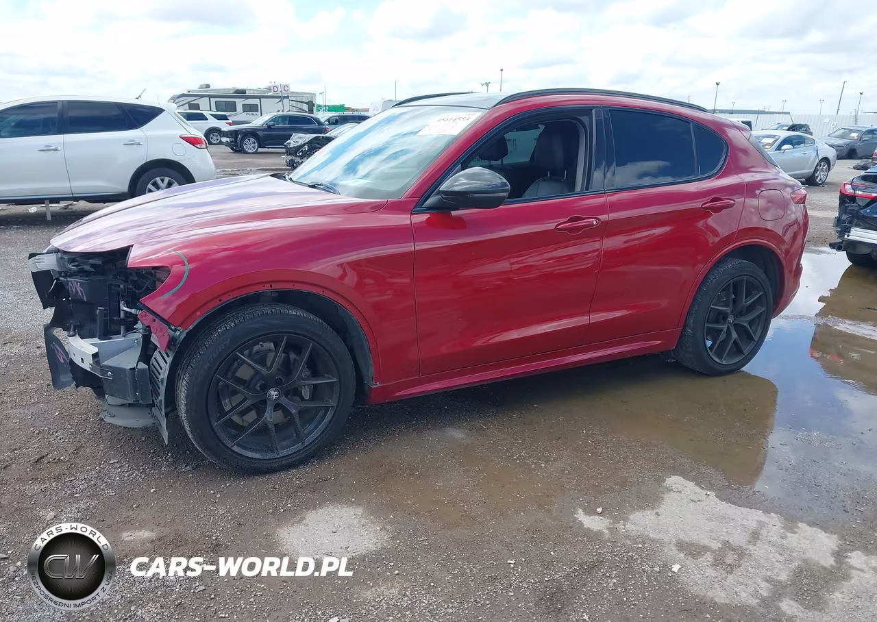 2021 Alfa Romeo Stelvio Ti Awd VIN:ZASPAKBN6M7D00579 - 2