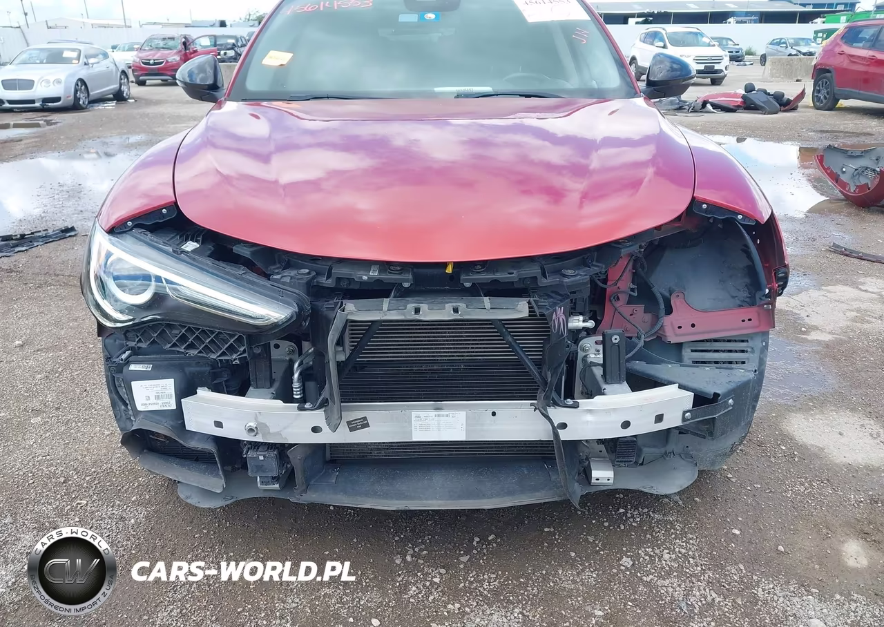 2021 Alfa Romeo Stelvio Ti Awd VIN:ZASPAKBN6M7D00579 - 6