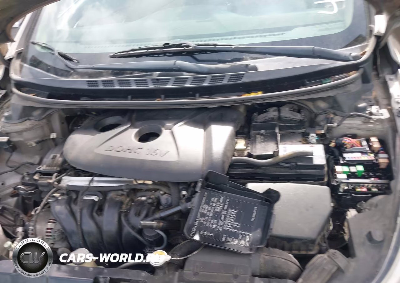 2014 Hyundai Elantra Se VIN:5NPDH4AE2EH536745 - 10