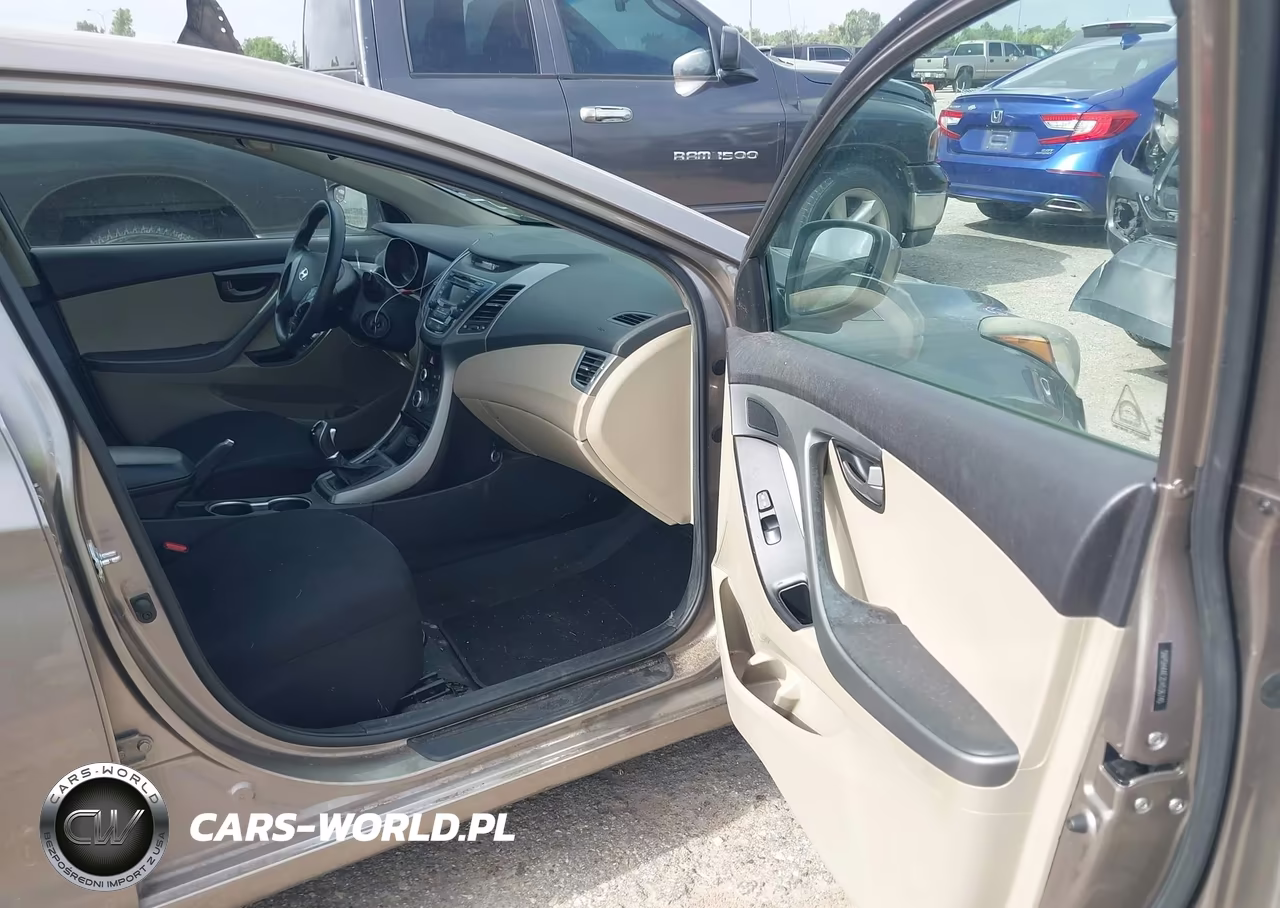 2014 Hyundai Elantra Se VIN:5NPDH4AE2EH536745 - 5