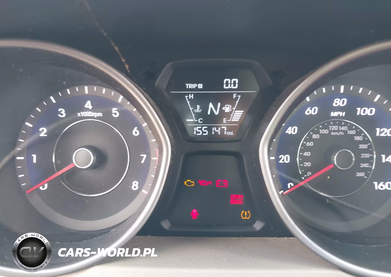 2014 Hyundai Elantra Se VIN:5NPDH4AE2EH536745 - 7