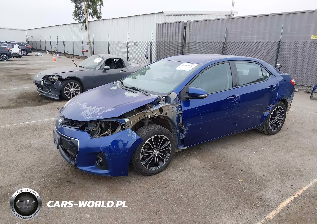 2014 Toyota Corolla S Plus VIN:5YFBURHE6EP012104 - 2