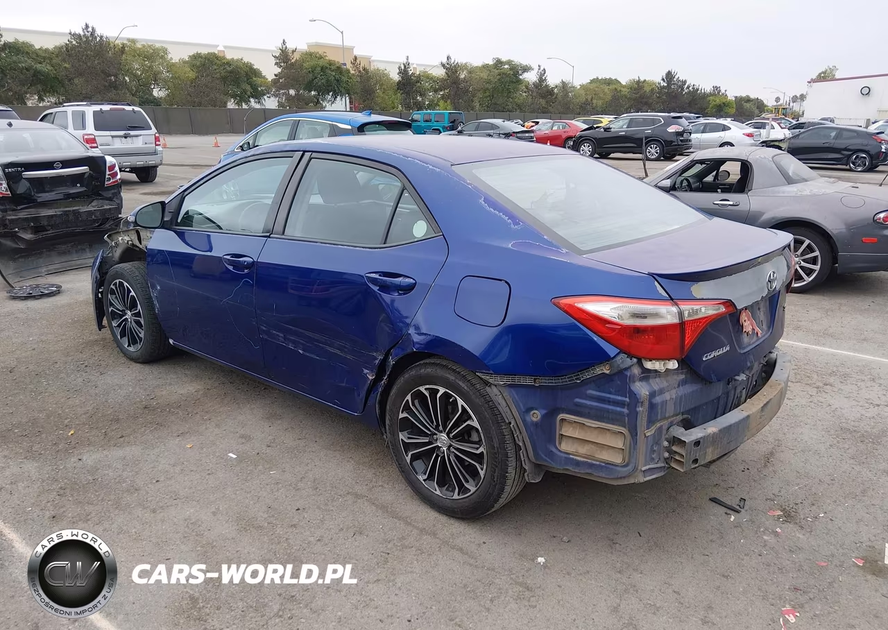 2014 Toyota Corolla S Plus VIN:5YFBURHE6EP012104 - 3