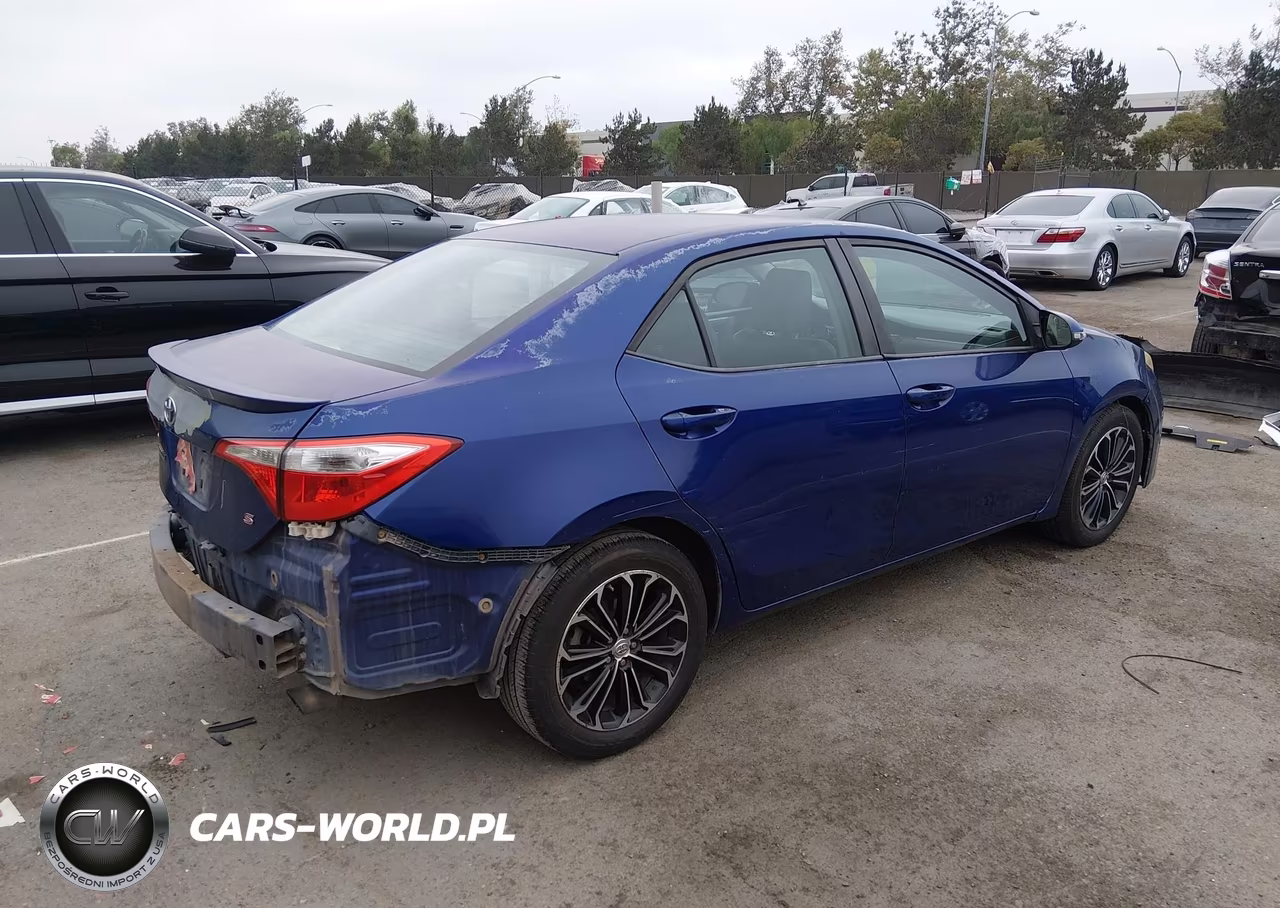 2014 Toyota Corolla S Plus VIN:5YFBURHE6EP012104 - 4
