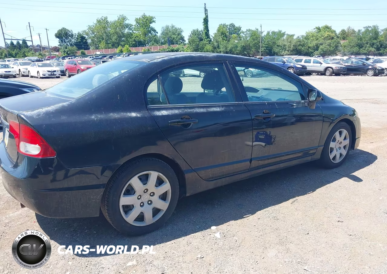 2011 Honda Civic Lx VIN:2HGFA1F55BH507041 - 4